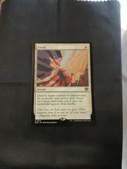 Erode *Rare* Magic MtG x1 Secrets of Strixhaven - Image 1