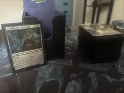 MtG Necron Dynasties Warhammer 40k Commander Deck W/Dragon Sleeves - Image 2