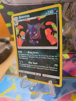 Pokemon TCG Cards Greninja 117/214 Unbroken Bonds Reverse Holo Rare NM+ - Image 3