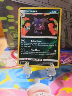 Pokemon TCG Cards Greninja 117/214 Unbroken Bonds Reverse Holo Rare NM+ - Image 4