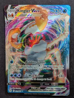 Kingler VMAX - 029/172 - Brilliant Stars (Pokemon) - Image 1