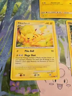 NM Pikachu SM183 Holo 3 Card Pokemon Lot - Image 3