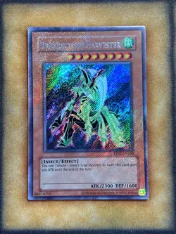 Yugioh Dreadscythe Harvester RP02-EN100 Secret Rare 2025 Print NM - Image 1