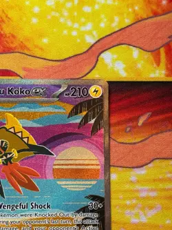 Tapu Koko ex 247/182 Special Illustration Rare (SIR) - Pokemon SV: Paradox Rift - Image 3