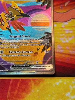 Tapu Koko ex 247/182 Special Illustration Rare (SIR) - Pokemon SV: Paradox Rift - Image 5