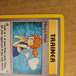 Misty's Wish 108/132 Gym Challenge Non Holo Rare Pokemon TCG 2000 NM - Image 2