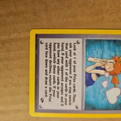 Misty's Wish 108/132 Gym Challenge Non Holo Rare Pokemon TCG 2000 NM - Image 5
