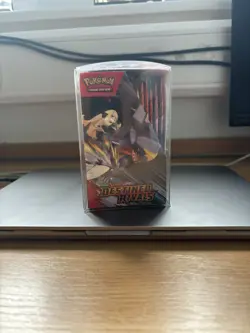Pokemon Destined Rivals Unsealed FULL Booster Box In Protective Case - Image 2