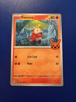 Pokemon Trick or Trade - Fuecoco 023/182 - Image 1