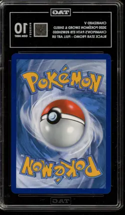 Pokemon Charizard V Champion's Path ETB Full Art Promo SWSH050 TAG 10 Gem Mint - Image 2