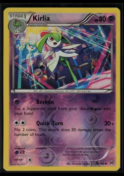 Kirlia #69/162 Reverse Holo XY - BREAKthrough Uncommon Pokemon TCG NM - Image 1