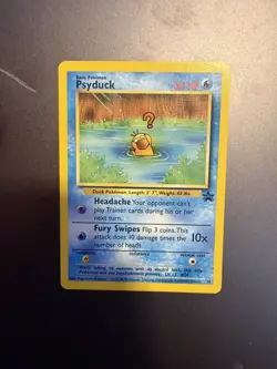 POKEMON PSYDUCK #20 BLACK STAR PROMO NMint Fast Ship - Image 1