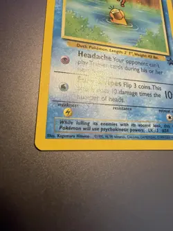 POKEMON PSYDUCK #20 BLACK STAR PROMO NMint Fast Ship - Image 2