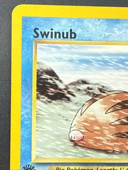 2000 Pokemon Neo Genesis 1st Edition #79/111 Swinub - Image 2