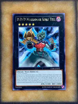 Yugioh D/D/D Marksman King Tell CORE-EN052 Rare NM - Image 1
