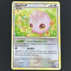 Igglybuff 44/123 Uncommon HeartGold & SoulSilver Pokemon Near Mint - Image 1