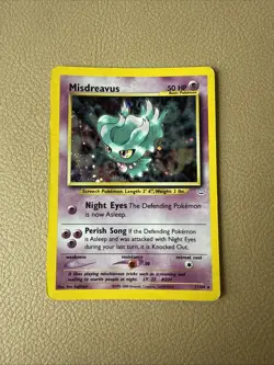 2001 POKEMON NEO REVELATION 11/64 MISDREAVUS-HOLO - Image 1