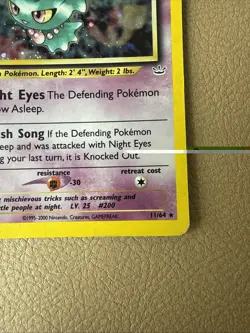 2001 POKEMON NEO REVELATION 11/64 MISDREAVUS-HOLO - Image 4