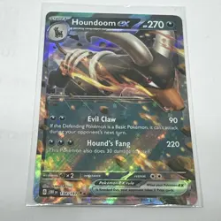 Houndoom ex 134/197 Sv03 Pokemon TCG: Obsidian Flames Holo - Image 1