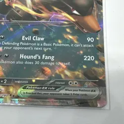 Houndoom ex 134/197 Sv03 Pokemon TCG: Obsidian Flames Holo - Image 4