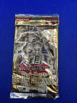Yugioh The Lost Millennium 1st Edition Booster Pack English Factory Sealed - Image 2
