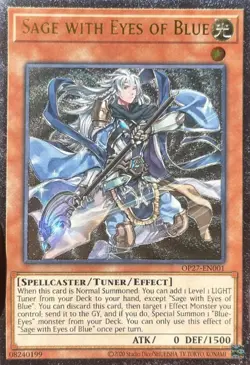 Sage with Eyes of Blue - Ultimate Rare - OTS Tournament Pack 27 - Image 1