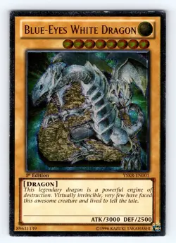 Yugioh Blue-Eyes White Dragon YSKR-EN001 1st Edition Ultimate - VLP-NM 💎 - Image 1