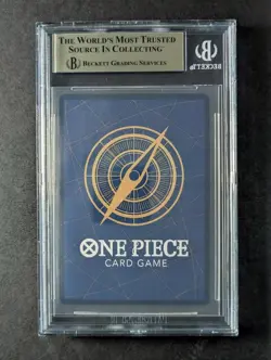 2024 One Piece MONKEY D. LUFFY #OP07-109 CS '24 Event Pack 28/1000 Foil BGS 9.5 - Image 2