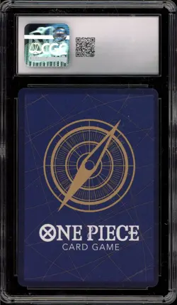 One Piece CCG Monkey.D.Luffy College Basketball Voyage Promo P-055 CGC 10 - Image 2