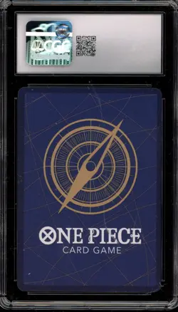 One Piece CCG Monkey.D.Luffy College Basketball Voyage Promo P-055 CGC 10 - Image 2
