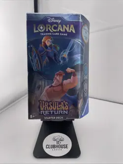 Disney Lorcana: Ursula's Return Starter Deck - Sapphire and Steel - Image 1