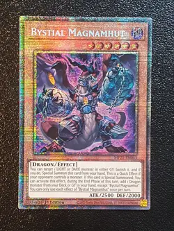 Yugioh MP25-EN043 Bystial Magnamhut Starlight Rare 1st Edition MINT - Image 1