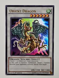Yugioh Orient Dragon 1st Edition Ultra Rare LC5D-EN247 - Image 1