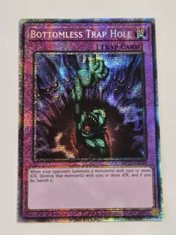 Bottomless Trap Hole MP25-EN018 Starlight Rare Yugioh Mega Pack 2025 Mint - Image 1
