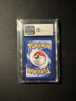 CGC 8 Misty's Seadra 2000 Gym Heroes 9/132 Prerelease Holo Pokemon Card - Image 2