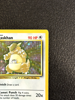 Kangaskhan 5/64 Holo Rare ERROR No Set Symbol Jungle Misprint Pokemon Card LP - Image 3