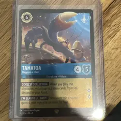 Disney Lorcana Archazia's Island Tamatoa Happy as a Clam 162/204 Cold-Foil Card - Image 2