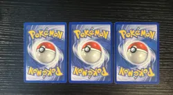1999 Pokemon Fossil 3 Card Lot - Sandslash 41 Graveler #37 Shellder #54 Vintage - Image 2