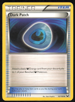 2012 Dark Patch 93/108 Dark Explorers Regular Uncommon Pokemon TCG Card LP - Image 1