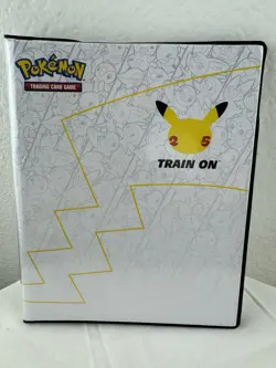 Pokemon Trading Card GameJumbo Card Binder 30 Pages White Cover - Image 1