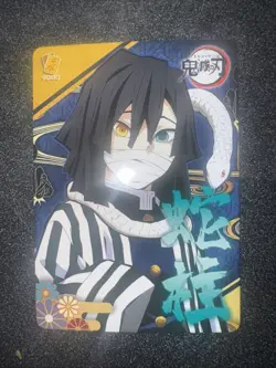 Obanai Iguro Serpent Demon Slayer Yaiba No Kimetsu Goddess TCG Card Doujin Anime - Image 1