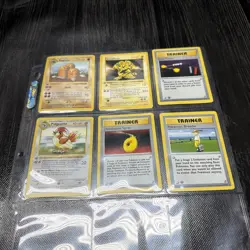6 Ungraded Vintage Non-Holo Pokemon Card 1999 Base Set Not Complete 1st Edition - Image 1