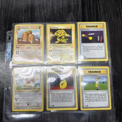 6 Ungraded Vintage Non-Holo Pokemon Card 1999 Base Set Not Complete 1st Edition - Image 2