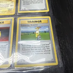 6 Ungraded Vintage Non-Holo Pokemon Card 1999 Base Set Not Complete 1st Edition - Image 3