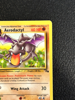 Aerodactyl - 16/62 - Pokemon Fossil Unlimited Rare Card WOTC NM - Image 2