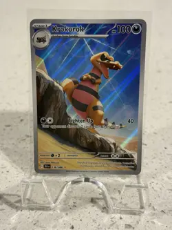 2025 Pokemon TCG BLK EN Sandile & Krokorok Basic Stage 1 Holo Cards Lot - Image 5