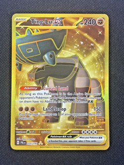 Pokemon TCG Ting-Lu EX - 275/193 - Paldea Evolved Secret Rare Card NM - Image 1
