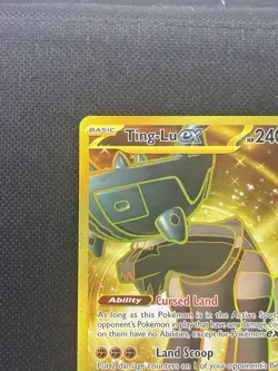 Pokemon TCG Ting-Lu EX - 275/193 - Paldea Evolved Secret Rare Card NM - Image 3