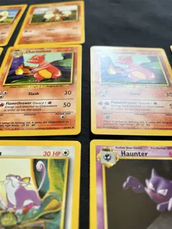 Pokemon Base Set 23 Card Lot Including Arcanine, Charmeleon, Haunter - Image 4