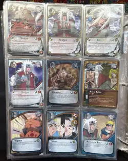 Bandai Naruto CCG 2006 Card Lot Jiraiya Bundle - Image 1
